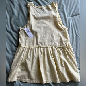 American Eagle yellow tank top NEW